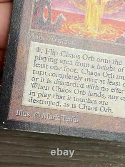 Chaos Orb ALPHA Rare VERY CLEAN 93/94 Old School Vintage Magic Mtg