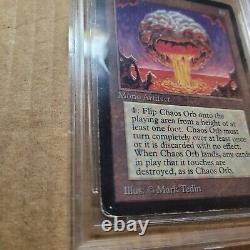 Chaos Orb Beta Magic MTG Graded Beckett 3 Very Good Rare Limited Rare Artifact