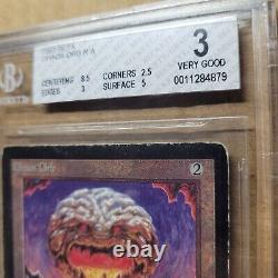 Chaos Orb Beta Magic MTG Graded Beckett 3 Very Good Rare Limited Rare Artifact