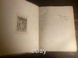 Charles Dickens A Christmas Carol 1890 First Limited Edition Very Rare