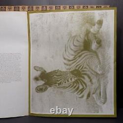 Charles Frace Zebra Foal Signed Print Very Rare Limited Edition Mint 1975