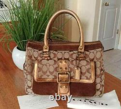 Coach Signature C Boston LIMITED EDITION 2004 Bag VERY RARE! GORGEOUS