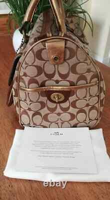 Coach Signature C Boston LIMITED EDITION 2004 Bag VERY RARE! GORGEOUS