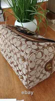 Coach Signature C Boston LIMITED EDITION 2004 Bag VERY RARE! GORGEOUS