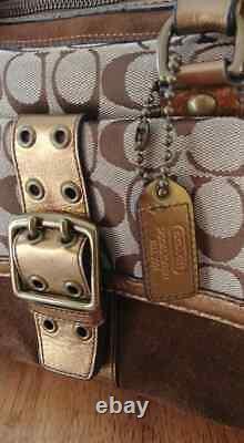 Coach Signature C Boston LIMITED EDITION 2004 Bag VERY RARE! GORGEOUS