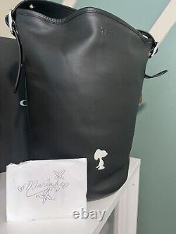 Coach Snoopy Black Duffle Limited Edition Very Rare