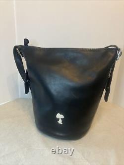 Coach Snoopy Black Duffle Limited Edition Very Rare pre owned
