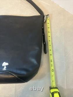 Coach Snoopy Black Duffle Limited Edition Very Rare pre owned