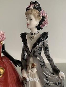 Coalport Figurine Venetian Masked Ball Limited Edition Of 750 Very Rare