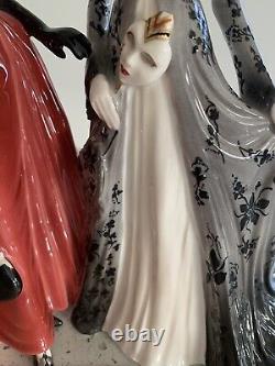 Coalport Figurine Venetian Masked Ball Limited Edition Of 750 Very Rare