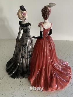 Coalport Figurine Venetian Masked Ball Limited Edition Of 750 Very Rare