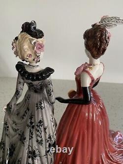 Coalport Figurine Venetian Masked Ball Limited Edition Of 750 Very Rare