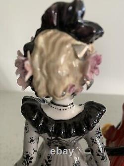 Coalport Figurine Venetian Masked Ball Limited Edition Of 750 Very Rare