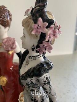 Coalport Figurine Venetian Masked Ball Limited Edition Of 750 Very Rare