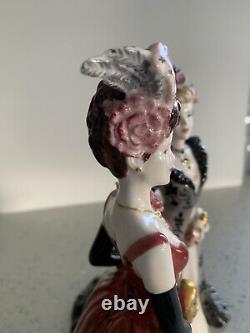 Coalport Figurine Venetian Masked Ball Limited Edition Of 750 Very Rare