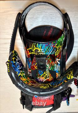 Custom Technine Large Bindings T9-09PC881-L Very Rare Limited Edition Pre-Owned