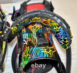 Custom Technine Large Bindings T9-09PC881-L Very Rare Limited Edition Pre-Owned