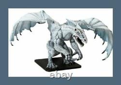 D&D ICONS Mini THE GARGANTUAN WHITE DRAGON ICING DEATH (VERY RARE LIMITED ED!)