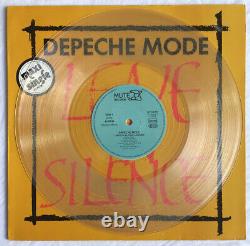 DEPECHE MODE -Leave In Silence- Very Rare German Clear Vinyl Limited 12 Record