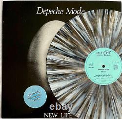 DEPECHE MODE -New Life- Very Rare German Marbled Vinyl Limited 12 Record