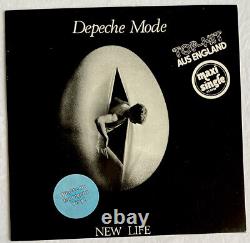 DEPECHE MODE -New Life- Very Rare German Marbled Vinyl Limited 12 Record