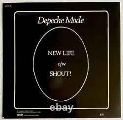 DEPECHE MODE -New Life- Very Rare German Marbled Vinyl Limited 12 Record