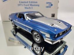 Danbury Mint Limited Edition 1971 Ford Mustang Mach 1 Very Rare/flawless/title