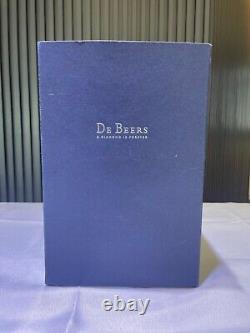 De Beers Silver Limited Edition Millennium 2000 Diamond Hourglass Very Rare