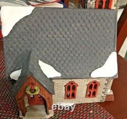 Department 56 Dickens Village Norman Church Very rare. Limited #2936/ 3500