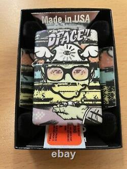 Dface art zippo Lighter Rare Very Limited Edition Brand New BANKSY GRAFFITI