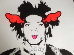 Dface'saddo (basquiat)''red' Very Rare Limited Edition Print