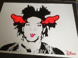 Dface'saddo (basquiat)''red' Very Rare Limited Edition Print