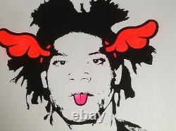 Dface'saddo (basquiat)''red' Very Rare Limited Edition Print