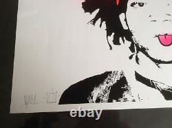 Dface'saddo (basquiat)''red' Very Rare Limited Edition Print