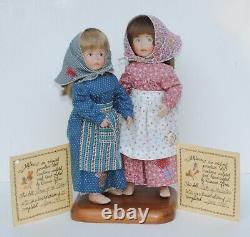 Dianna Effner Doll Sisters Original Artist 1983 Limited Edition 21/25 Very Rare