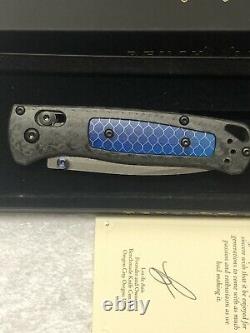 Discontinued Very Rare Benchmade Gold Class 535-191 Bugout #1155 Of Limited Edit
