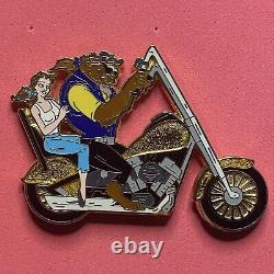 Disney Belle Beauty & The Beast Motorcycle Pin VERY RARE Limited Edition Of 250