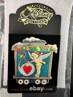 Disney Christmas 6 Pin Train Set Limited Edition Of 100- Very Rare Brand New