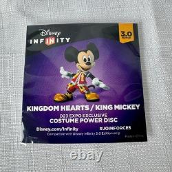 Disney Infinity VERY RARE LIMITED KING MICKEY POWER DISC COLLECICTIBLE CONDITION