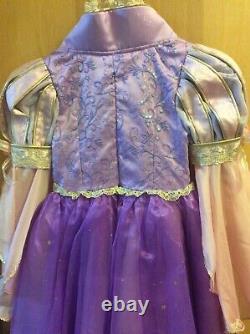 Disney Limited Edition 1 of 2000 Rapunzel Tangled Dress Costume size 6 Very Rare