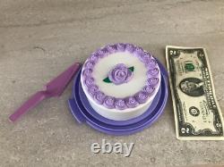 Disney Limited Unicorn Sophia? Tupperware Taker Fancy Cake+server? Very Rare New