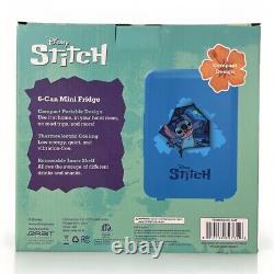 Disney Stitch 6 Can Mini Fridge NEW- VERY RARE Limited Compact Design New in Box