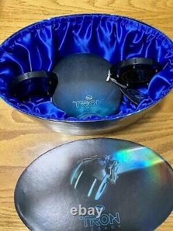 Disney Tron Legacy Light Up Mickey Ears Hat In Box Limited 1000 Very Rare