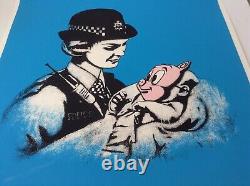 Dolk'pig Mask' Very Rare Limited Edition Print Never Framed