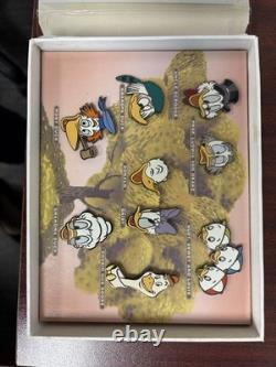 Donald Duck Family Tree Boxed Pin Set LIMITED EDITION 3000 COMPLETE VERY RARE