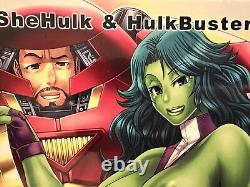 Doujinshi Shehulk X Hulkbuster & Wonderwoman X Superman Limited Edi. Very Rare