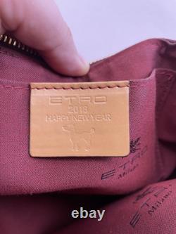 ETRO very Rare Limited Edition 2018 Happy New Year Poodle Shoulder Bag