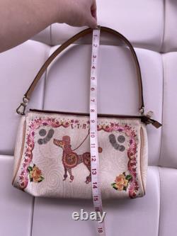 ETRO very Rare Limited Edition 2018 Happy New Year Poodle Shoulder Bag