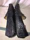 Euc Very Rare Model Mauri Full Genuine Alligator Navy Driver Moccasins 11m Italy