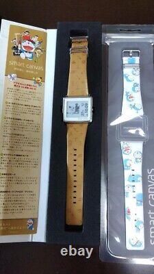 Epson Smart Canvas Doraemon Limited very RARE SEIKO Wrist watch JP USED